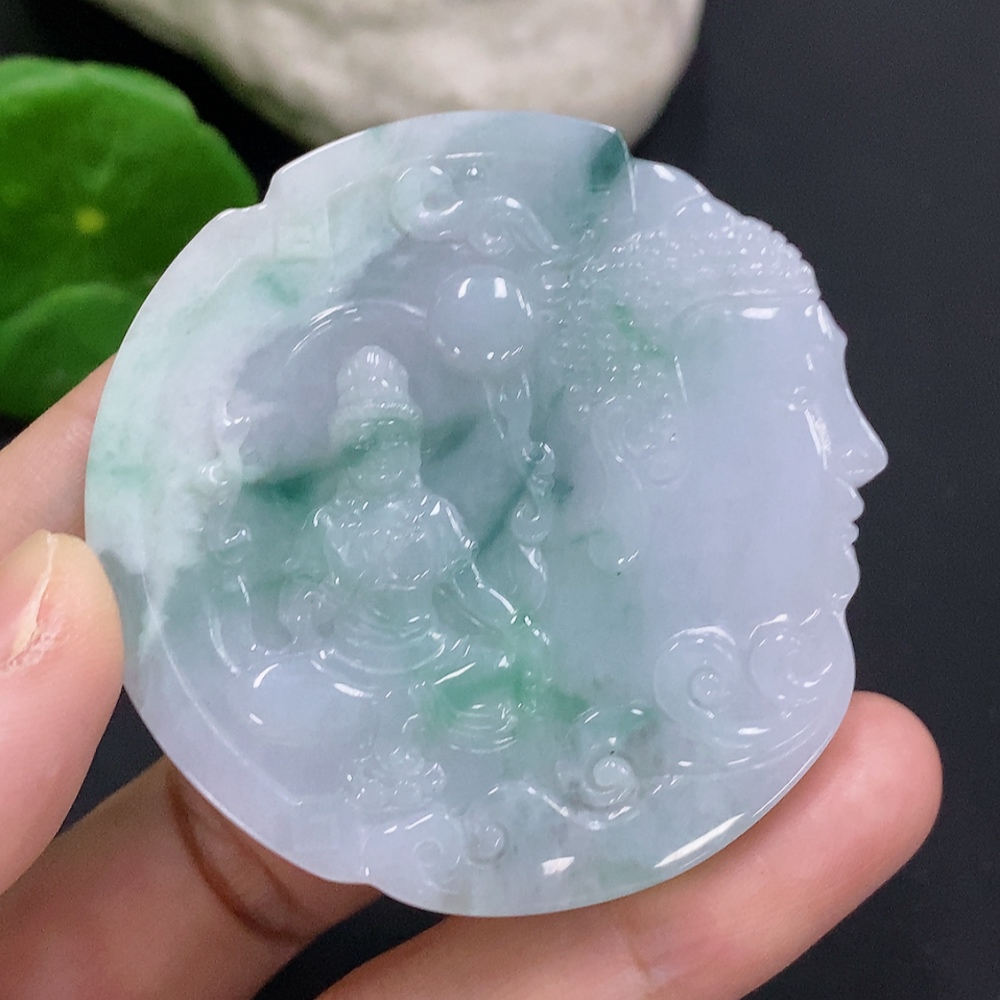 F33857998 Jadeite Enlightenment Pendant