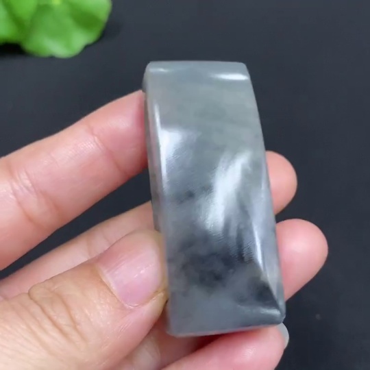 H32760208 Hetian Jade Belt Buckle