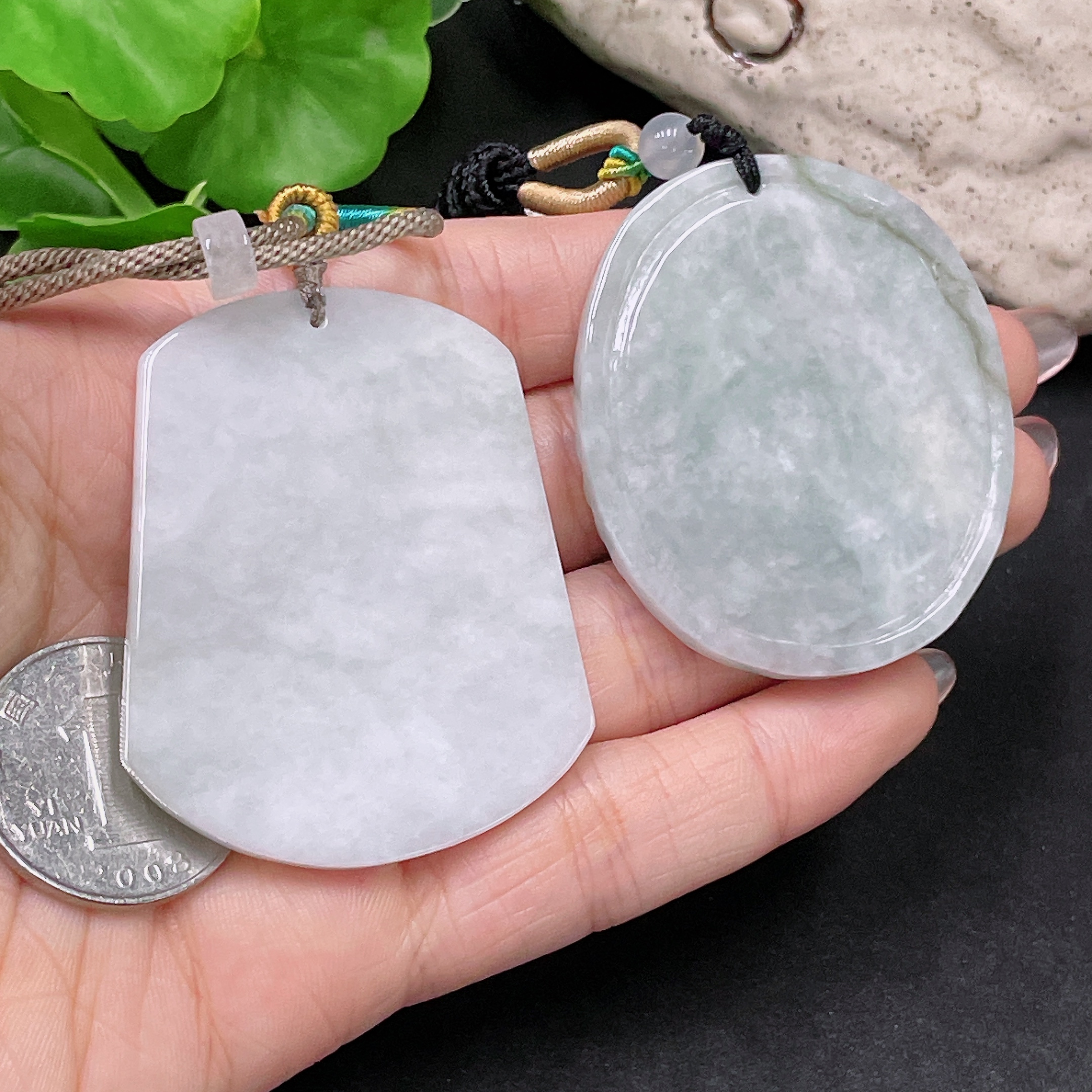 F34959160 Jadeite Pendant Sell as a Lot (Matching Beads Non-A)