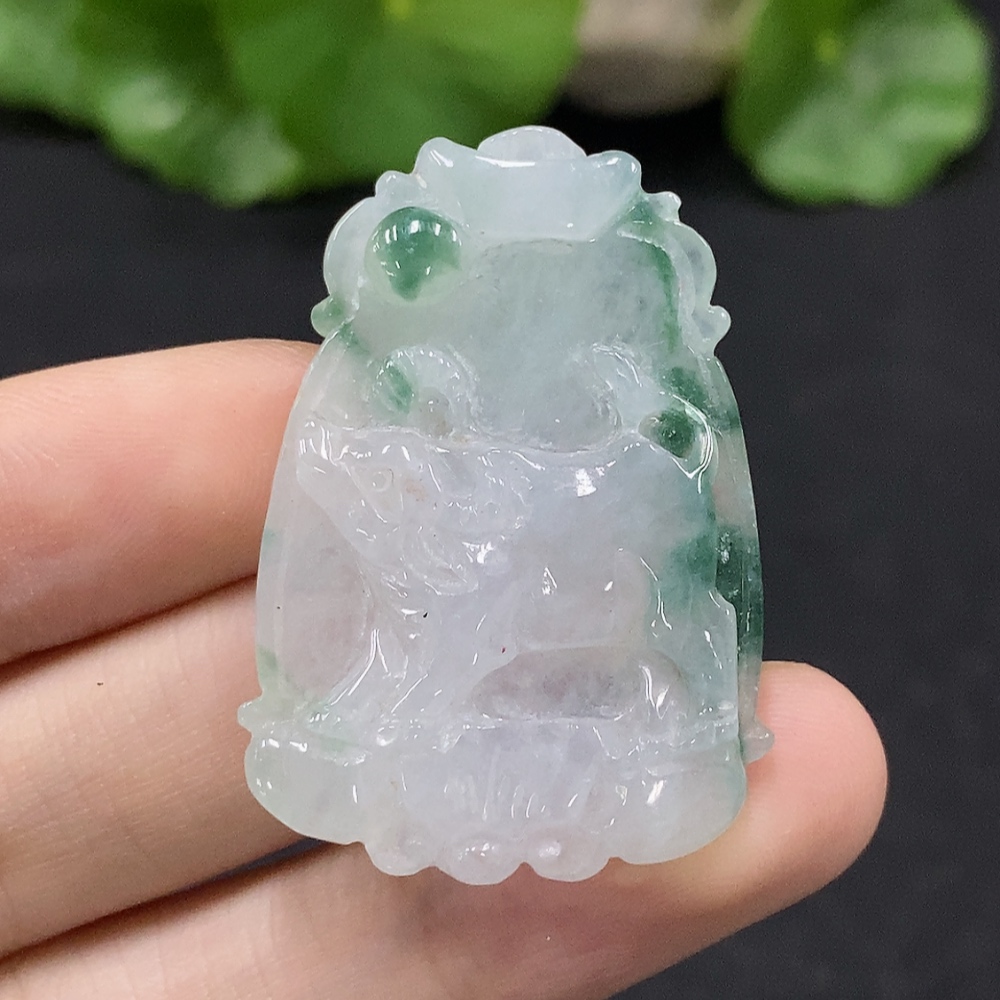 F34029315 Jadeite Pendant Total Weight Approx. 10.28g