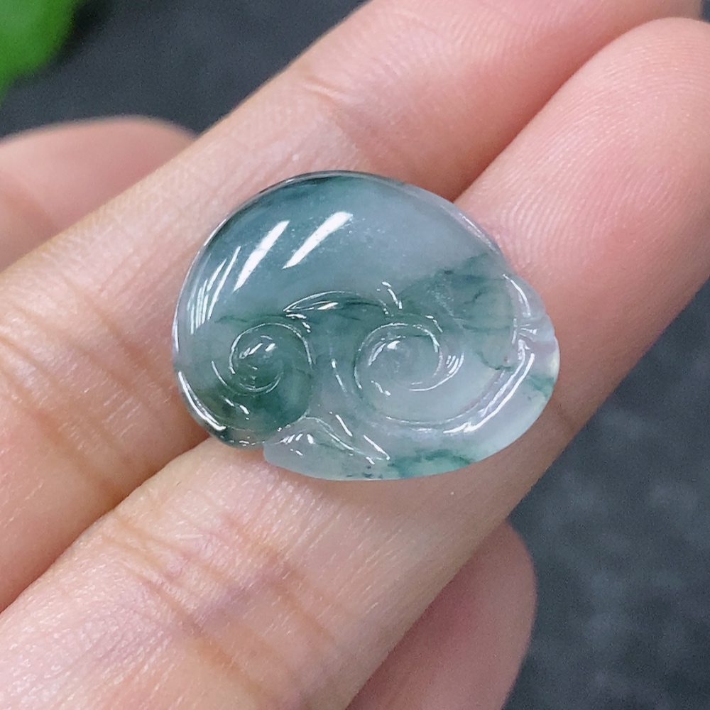 F34977198 Jadeite Pendant Ruyi Total Weight: 2.03g