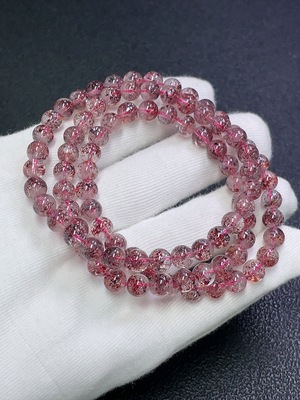C31618467 Crystal Bead Strand approx. 6.2mm Total Weight approx. 30.68g