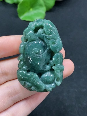 F31684487 Jadeite Pendant Total Weight Approx. 29.22g