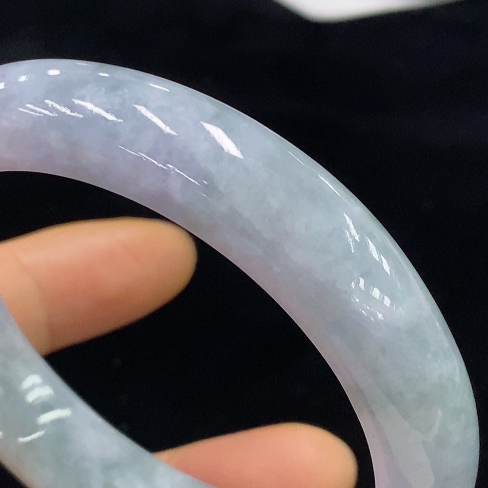 F32802638 Jadeite Regular Bangle 56.8 Loop Size Total Weight Approx. 59.12g