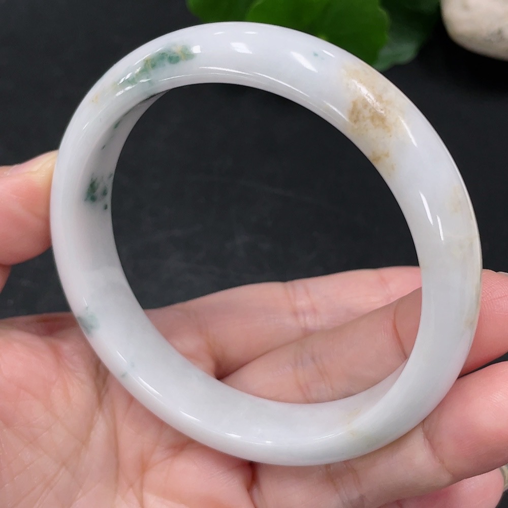 F29396714 Jadeite Regular Bangle 60.5 Loop Size Total Weight Approximately 56.3g