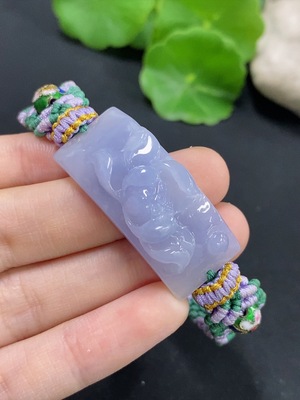 F46549172 翡翠手牌 货品总重约15.29g