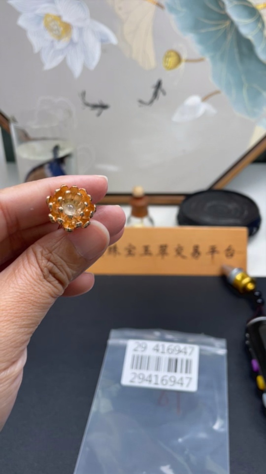 F29416947 Jadeite Inlaid Hairpin Non-gold