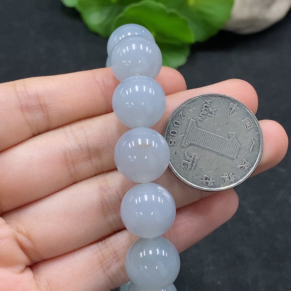 F34964944 Jadeite Beads Bracelet Approx. 13.5mm Total Weight Approx. 63.52g