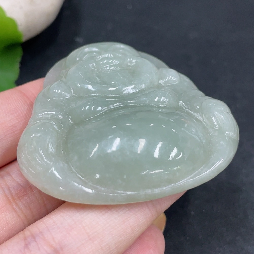 H31664331 Hetian Jade Pendant Buddha Total Weight Approx. 38.6g