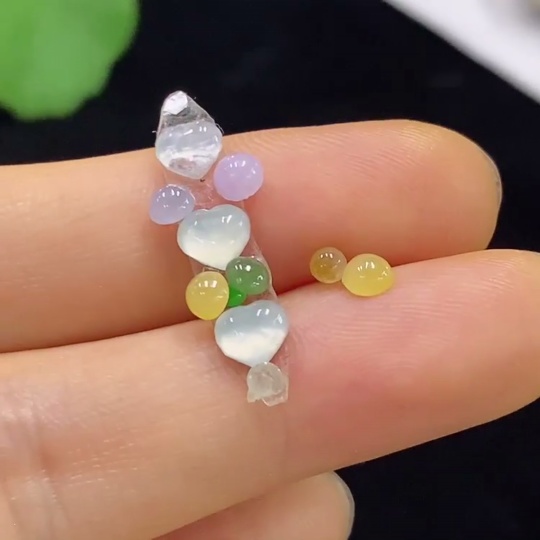 F35095198 Jadeite Heart/Cabochon Mounting Sell as a Lot