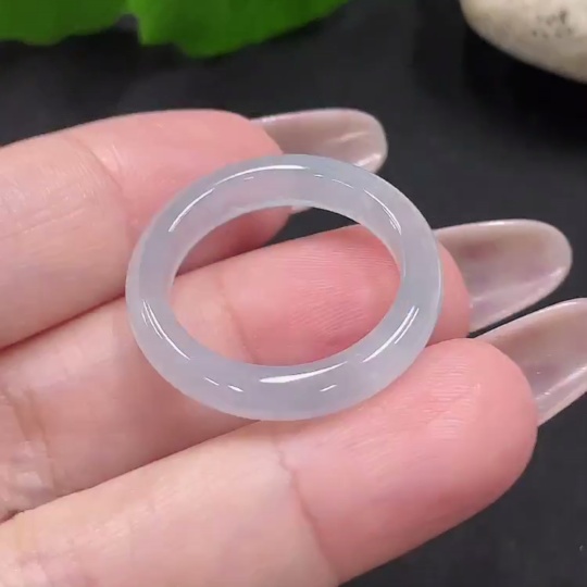 F35082448 Jadeite Ring Size 21 Total Weight Approx. 3.3g