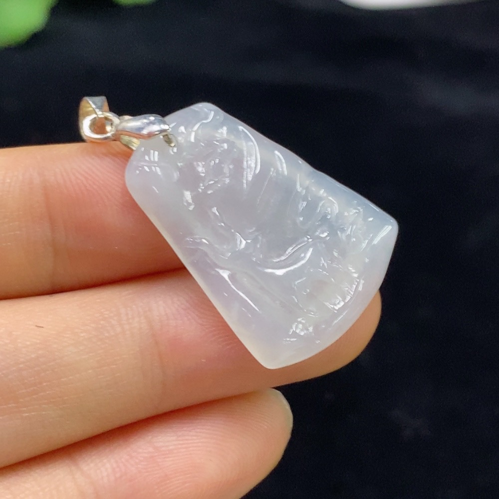 F33860351 JadeiteDeer Pendant (Non-Gold) Total Weight Approx. 3.59g
