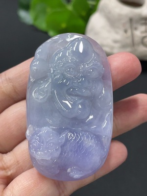 F34979133 Jadeite Pendant Bodhidharma Total Weight Approx. 39.49g
