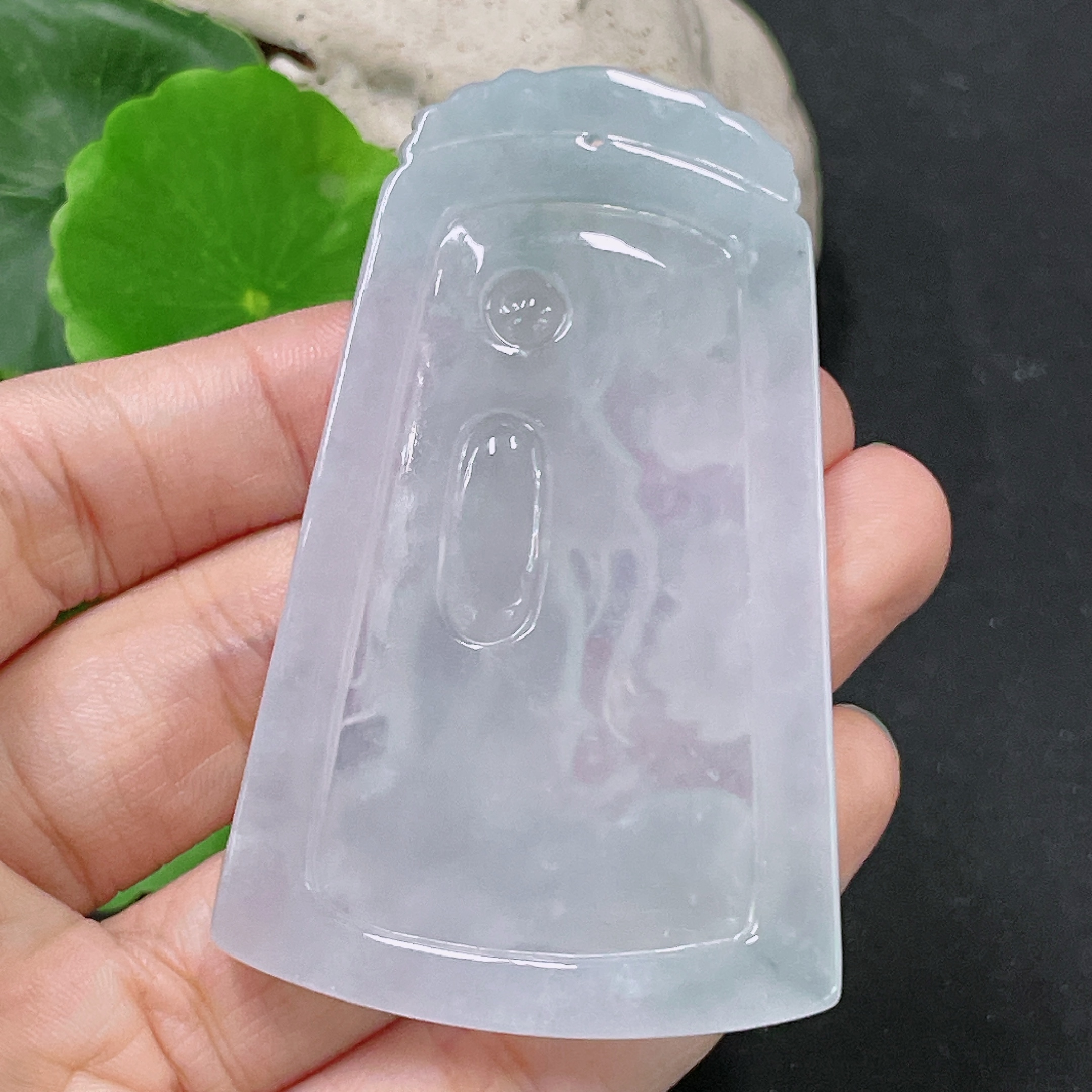 F33943770 Jadeite Guanyin Pendant, Total Weight Approx. 36.7g