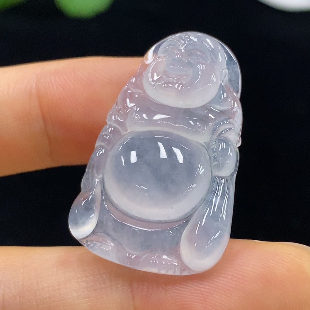 F35114531 Jadeite Pendant Buddha, Total Weight Approx. 5.88g