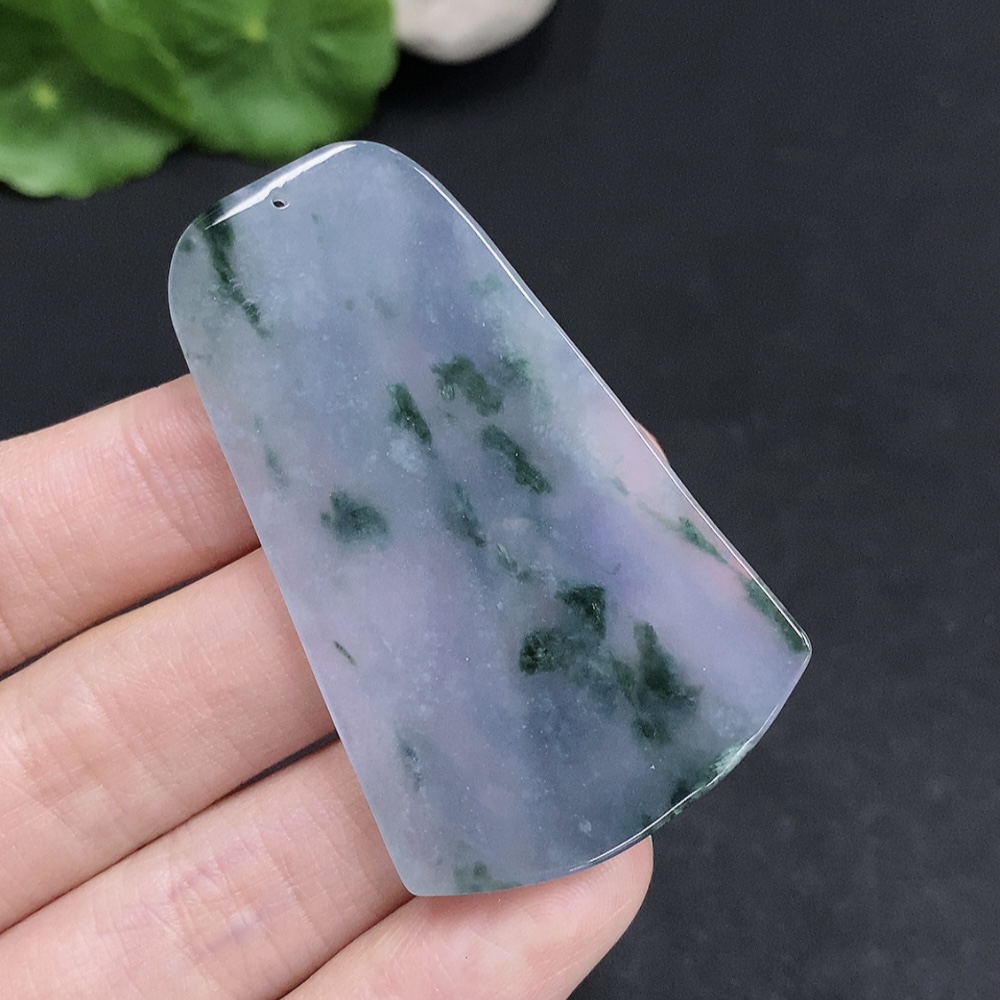 F33940531 Jadeite Magpie on the Plum Branch Pendant, Total Weight Approx. 15.7g