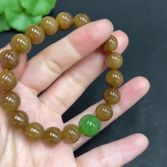H29328062 Hetian Jade Bracelet, Approx. 9.8mm, Total Weight Approx. 30.2g