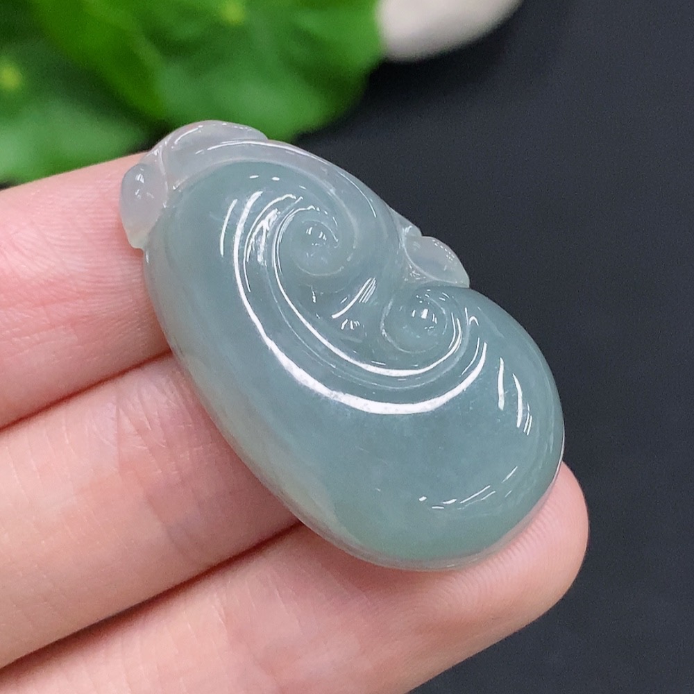 F32757208 JadeiteRuyi Pendant, Total Weight Approx. 8.8g