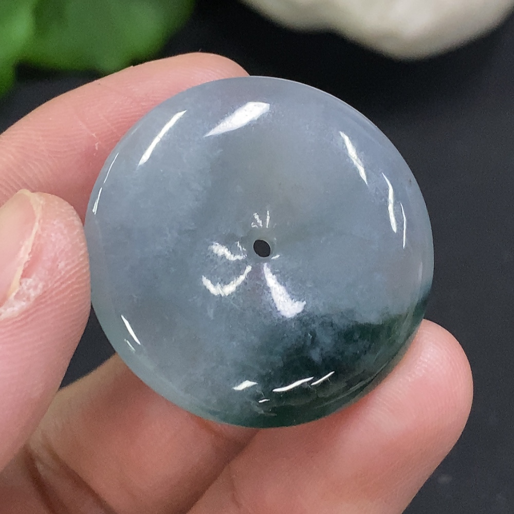 F35125895 Jadeite Safety Pendant Total Weight Approx. 9.5g