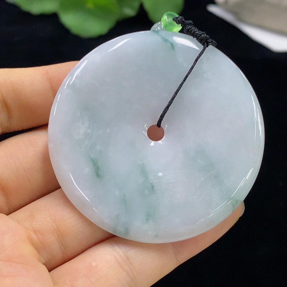 F31651001 JadeiteSafety Buckle Pendant