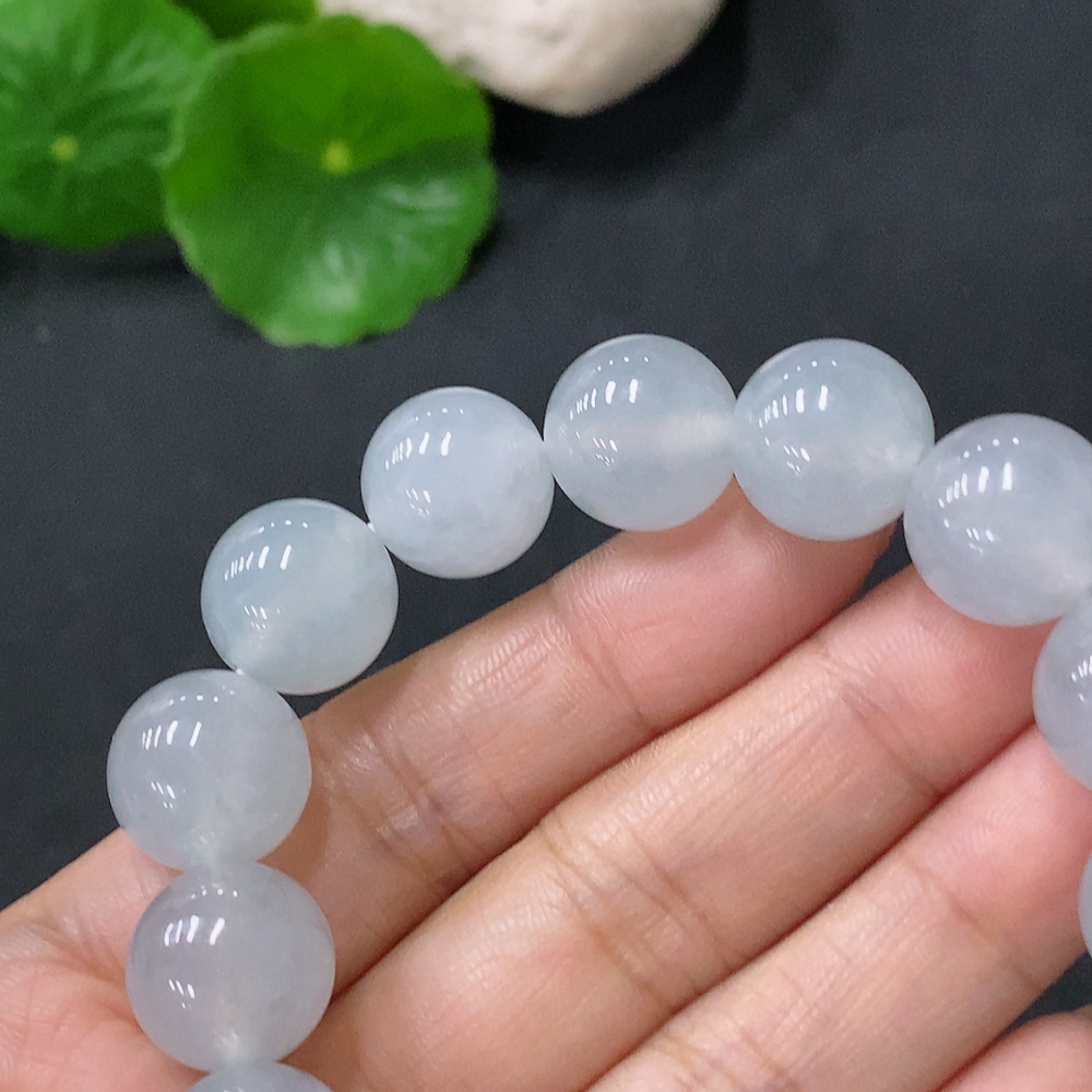 F35117233 Jadeite Bracelet Approx. 13mm Total Weight Approx. 57.94g