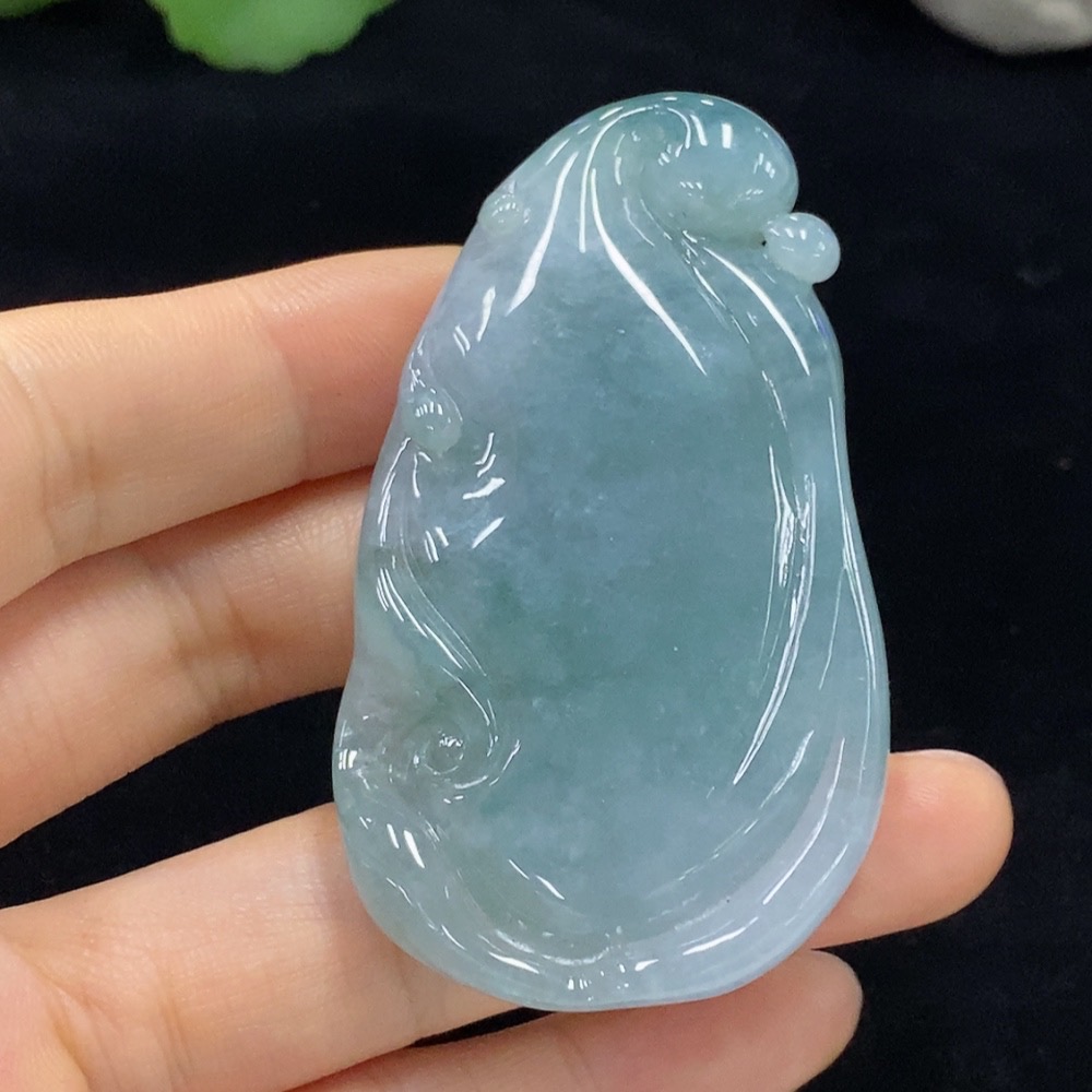 F29439708 Jadeite Guanyin Pendant Total Weight Approx. 54.04g