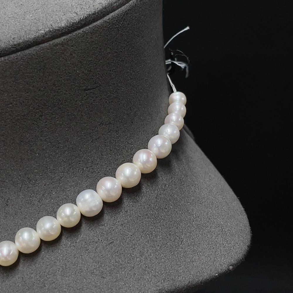 C29369047 Pearl bead chain, total weight approx. 35.43g, size approx. 7.4mm