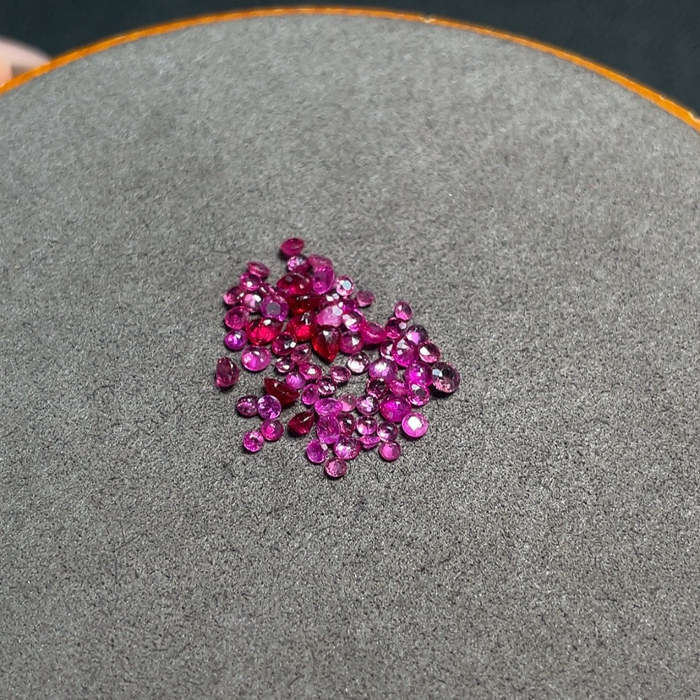 C34040475 Ruby Rough Stone Total Weight Approx. 6.50 Carats Sell as a Lot Qty 10+