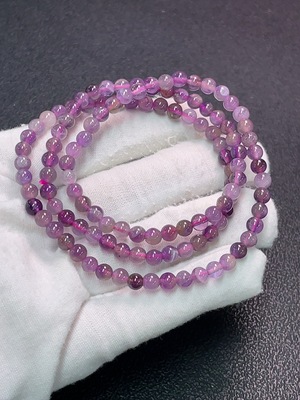 C33850812 Crystal Beaded Strand Total Weight Approx. 17.12g Size About 4.6mm