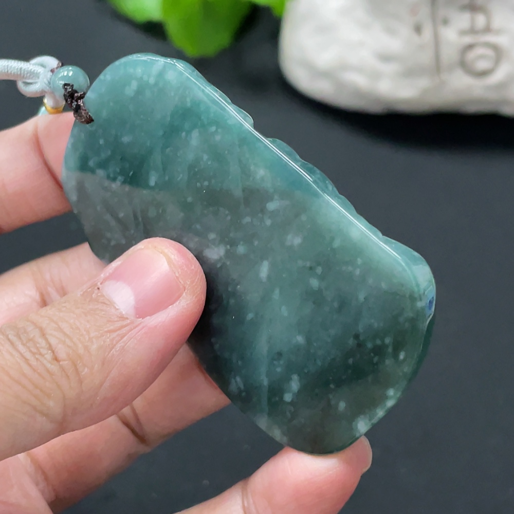 F32821264 JadeiteDragon Pendant Total Weight: Approx. 38.28g