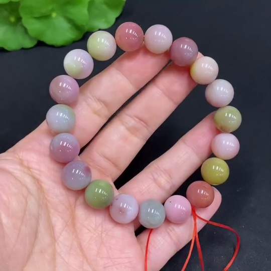 H32758803 Yanyuan Agate Bracelet   approx.10.6mm   total weight approx.31.6g