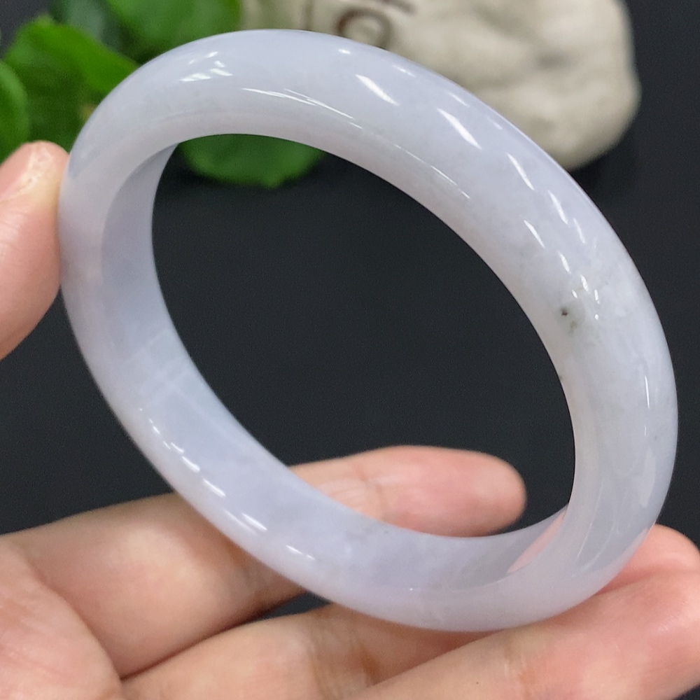 F34069871 Jadeite Round Bracelet Size 57.9 Total Weight Approx. 52.4g