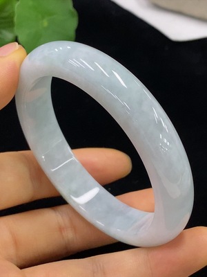 F34023995 Jadeite Round Bracelet Size 57 Total Weight Approx. 57.95g