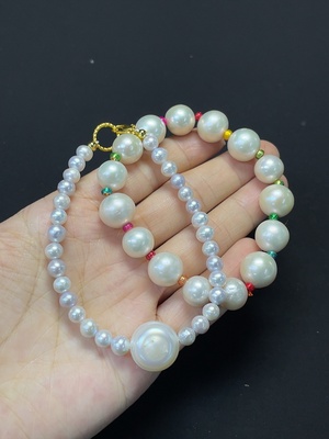 C46535633 珍珠手链 非金 货品总重约33.67g 一手走