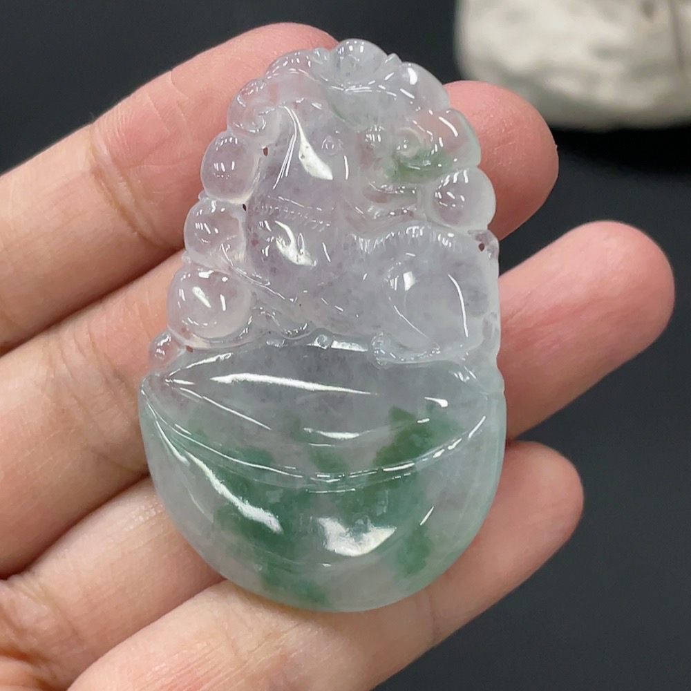 F28284253 Jadeite Pendant Total Weight Approx.14.6g