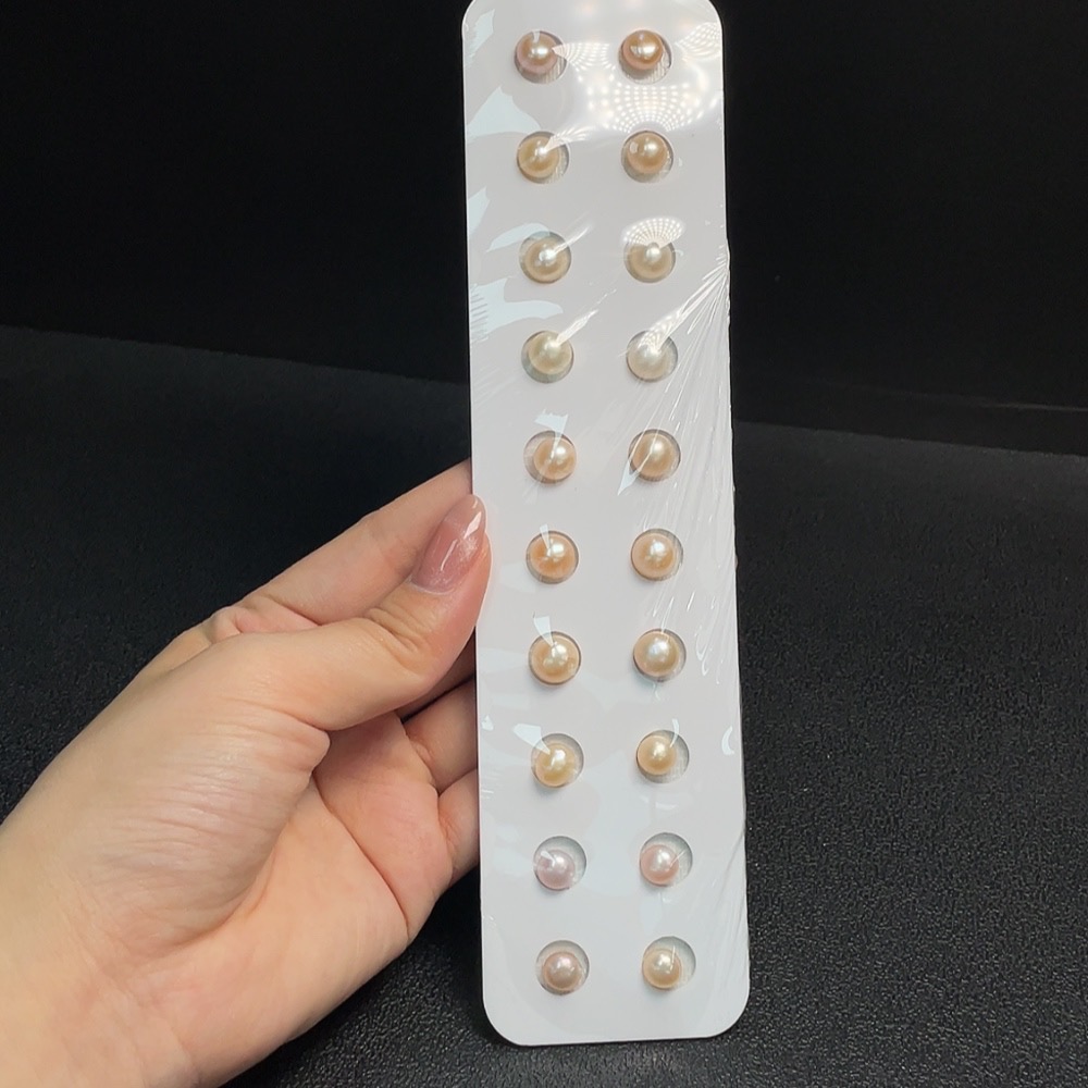 C29403144 Pearl Loose Beads (Approx. 29.26g including glue board, Sell as a Lot 10pcs+)