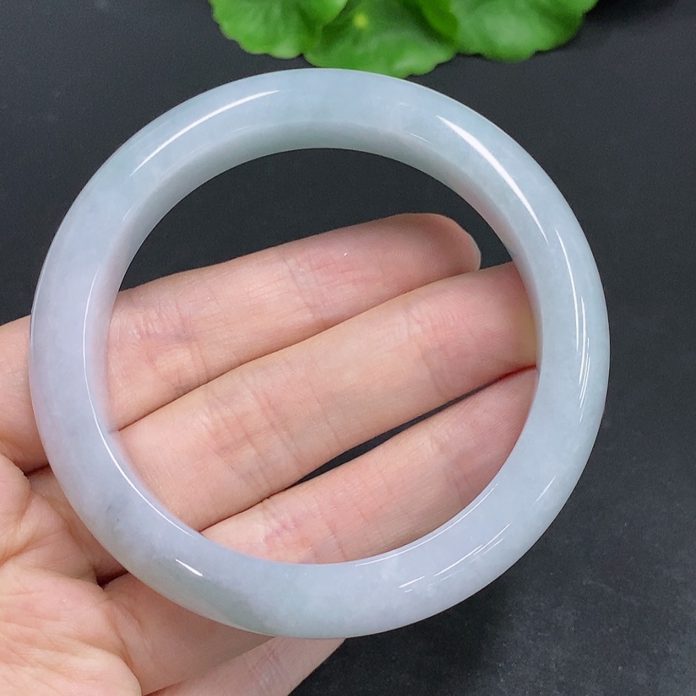 F30457175 Jadeite Round Bracelet Total Weight Approx. 60.3g Size 56