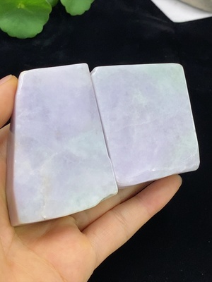 F34973291 Jadeite Freeform Handheld Piece