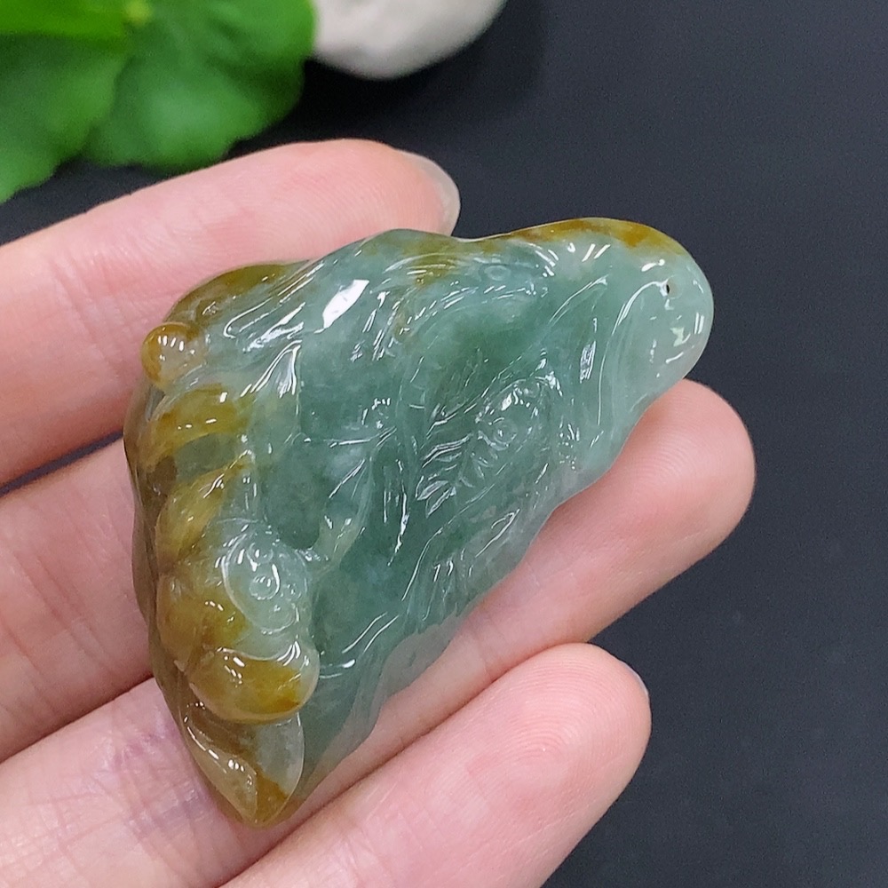 F29336713 Jadeite'Abundance Year After Year' Pendant