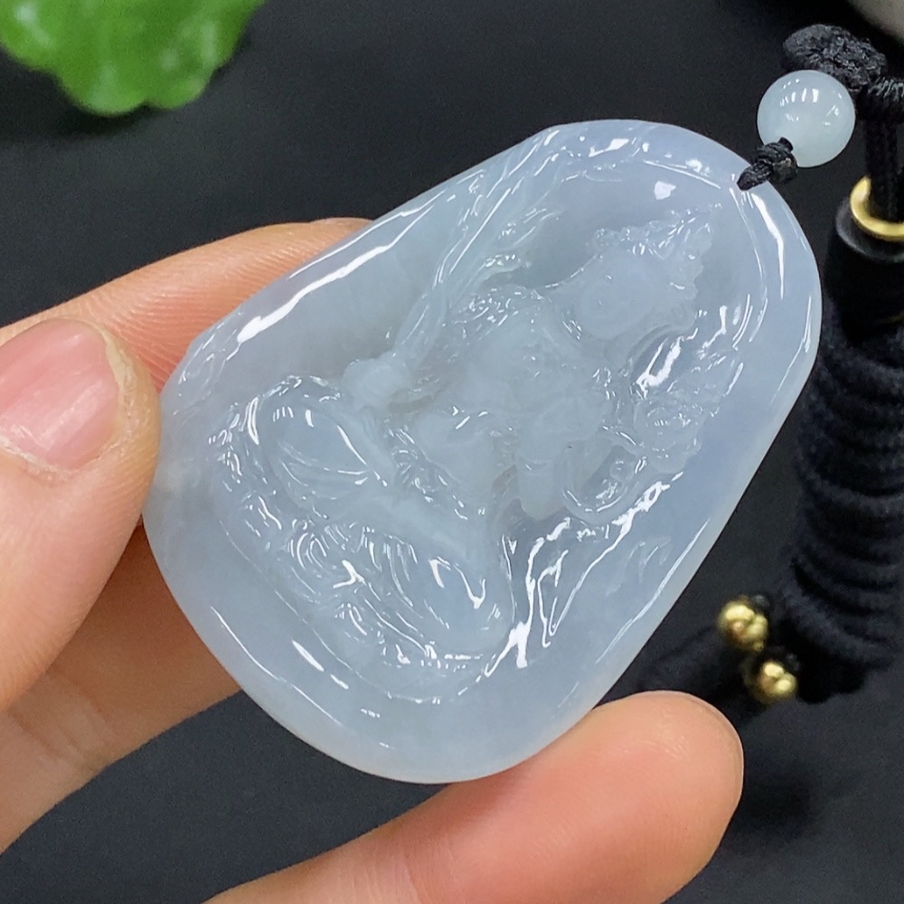 F28204882 Jadeite Akasagarbha Pendant