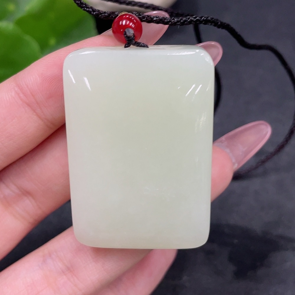 H33925035 Hetian Jade Pendant - Plain Pendant