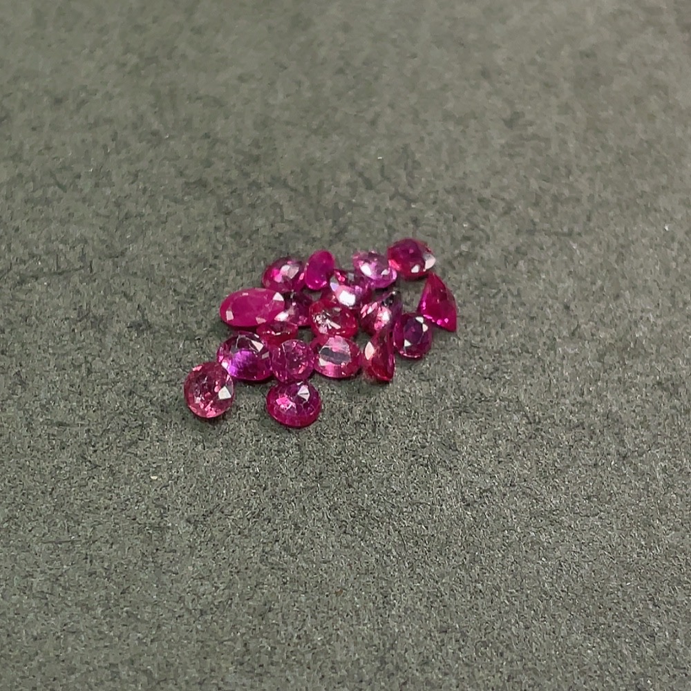 C33922652 Ruby Rough Stone Total Weight Approx.4.45Ct Sell as a Lot