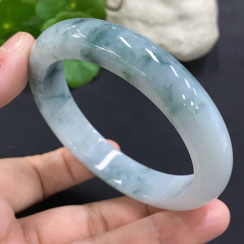 F31621786 Jadeite Regular Bangle Size 56 Total Weight Approx. 58.2g