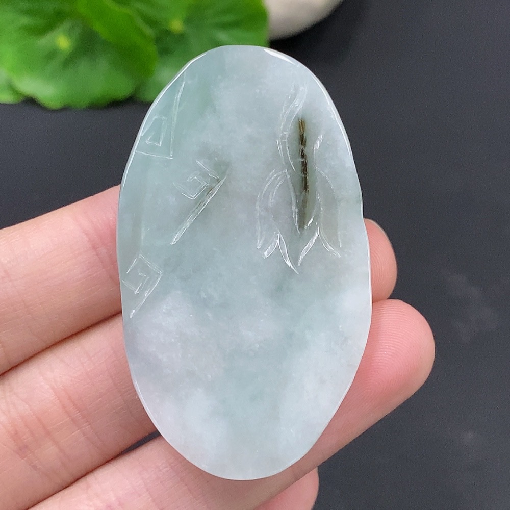 F25918184 Jadeite Guanyin Pendant, Total Weight Approx. 19.7g