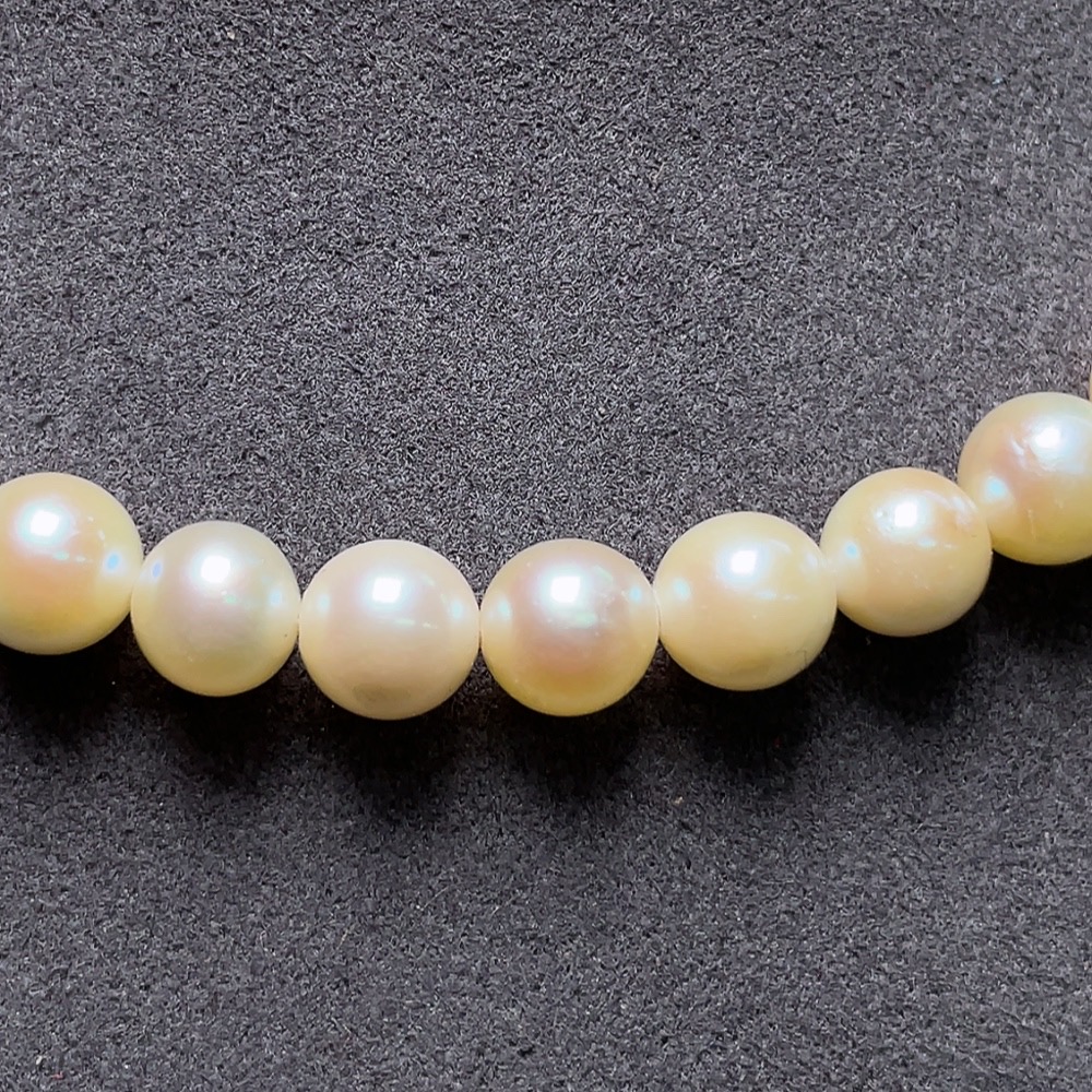 C33937723 Saltwater Pearl Necklace Non-Gold Total Weight Approx. 33.2g Size Approx. 7.3mm