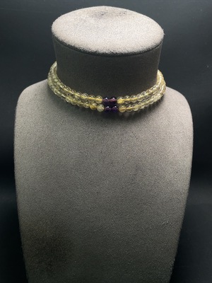 C32762765 Crystal Bead Chain Total Weight Approx. 42.86g Size About 6.2mm