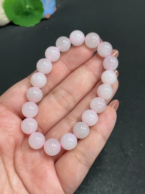 H34005700 Hetian Jade Bracelet, Size Approx. 9.6mm, Total Weight Approx. 28g