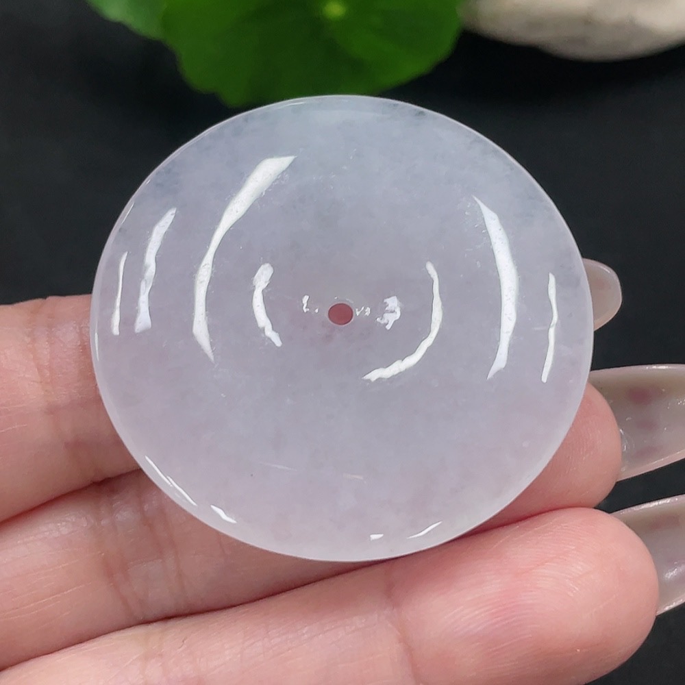 F35082402 Jadeite Peace Knot Pendant, Total Weight Approximately 21.2g