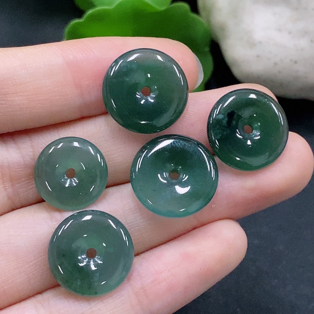 F31630476 Jadeite Pendants Sell as a Lot