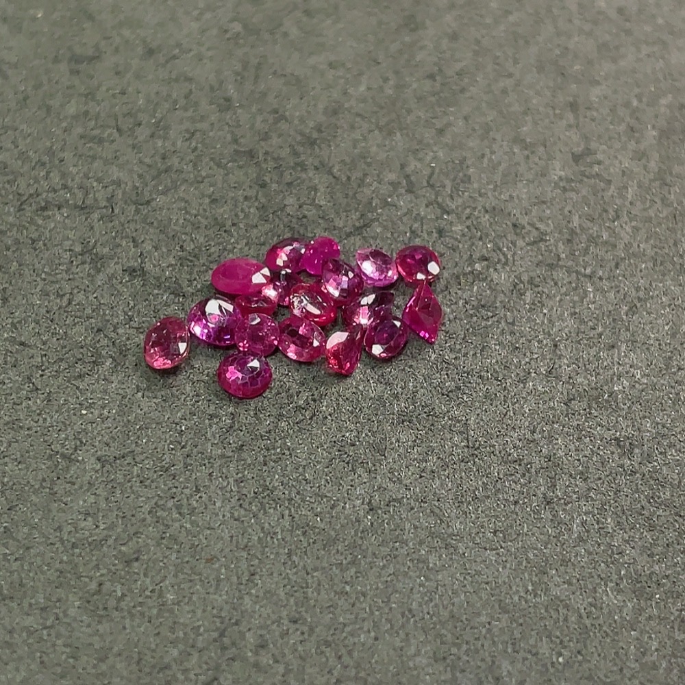 C33922652 Ruby Rough Stone Total Weight Approx.4.45Ct Sell as a Lot